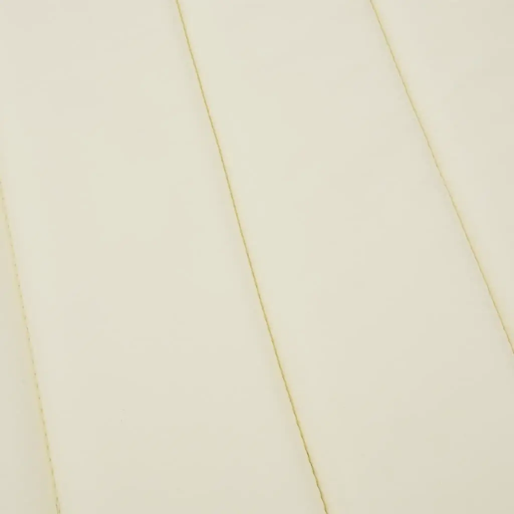 Sun Lounger Cushion Cream Outdoor Garden Patio Chair Pad 200x70x3cm