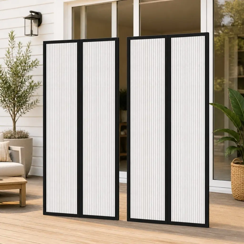Insect Door Curtains for Easy Home Use 2 pcs Black 220x110 cm