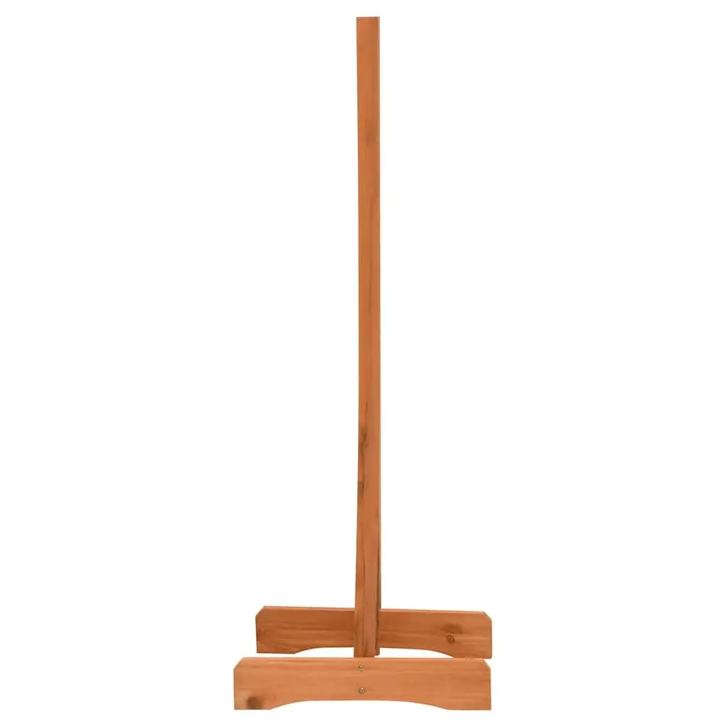 Wooden Garden Trellis Panel Expandable Outdoor Climbing Plant Support 150cm Orange