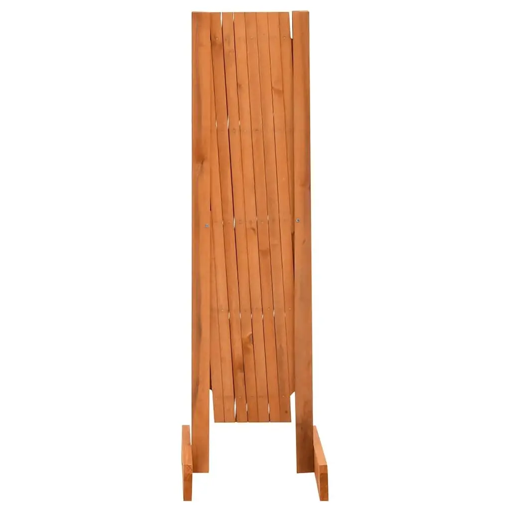 Wooden Garden Trellis Panel Expandable Outdoor Climbing Plant Support 150cm Orange