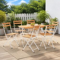 Folding Bistro Chairs for Garden & Terrace Use