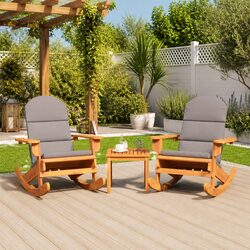 Versatile Adirondack Lounge Set for Any Outdoor Area