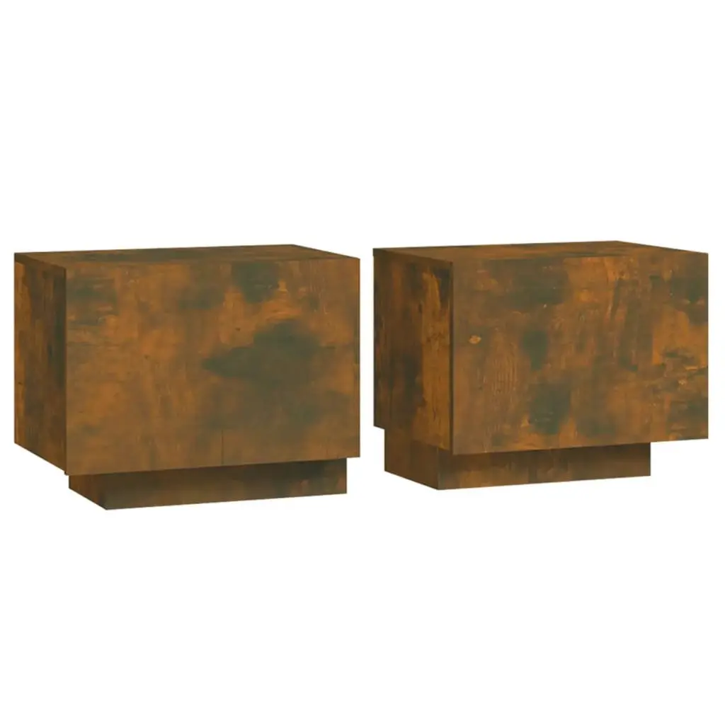 Bedside Cabinet Engineered Wood 100 x 35 x 40 cm Brown