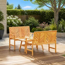 Functional 3-Piece Lounge Set for Any Outdoor Area