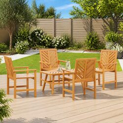 Ideal 5-Piece Lounge Set for Garden Relaxation