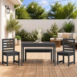 Practical 4-Piece Garden Dining Set for Your Outdoor Space