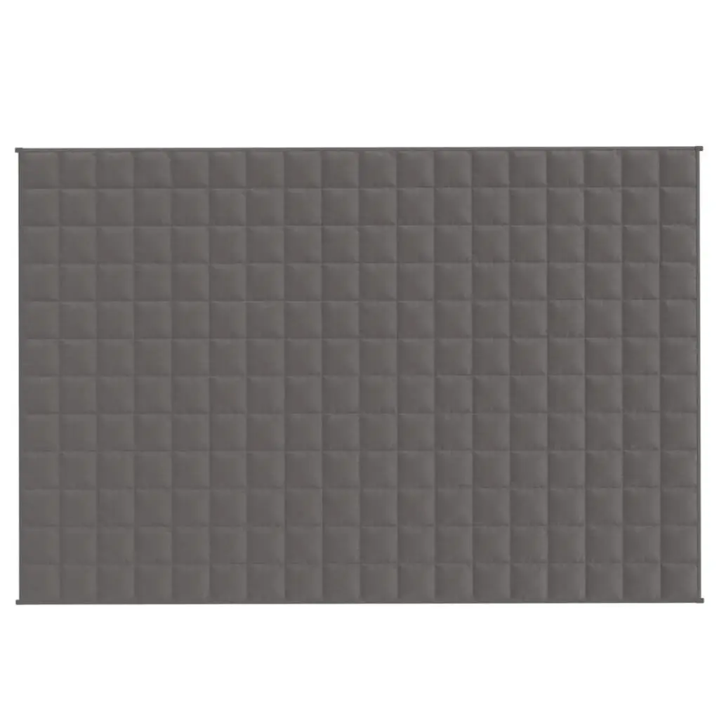 Weighted Blanket Grey Two-Sided Fabric 122x183cm 9kg Gentle Pressure Therapy