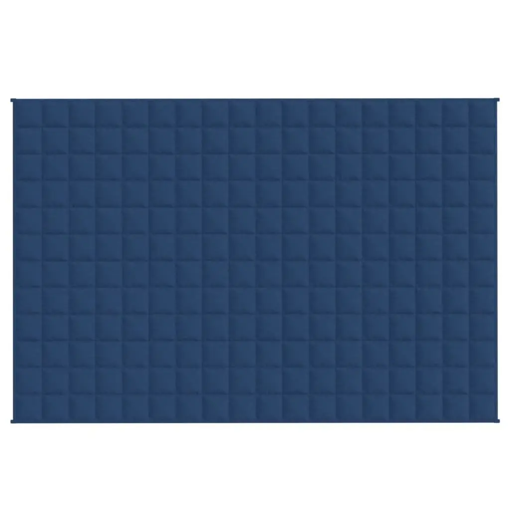 Weighted Blanket Blue 122x183 cm 5 kg Pressure Therapy Bedding