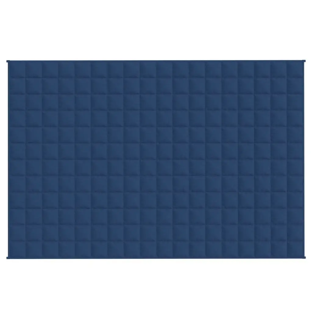 Blue Weighted Blanket 122x183cm 9kg for Home Use