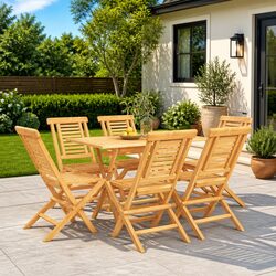 Versatile 7 Piece Garden Dining Set for Any Occasion