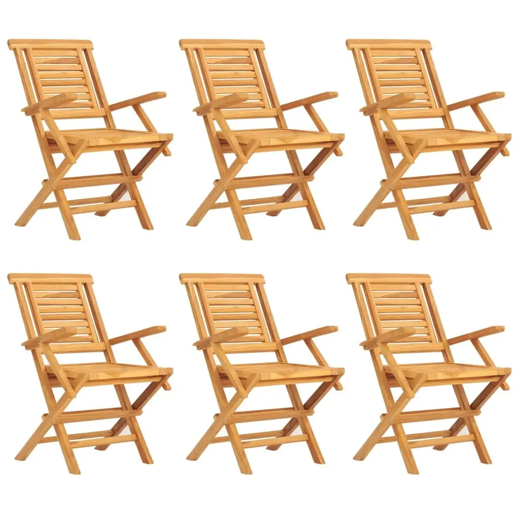 7 Piece Garden Dining Set Outdoor Furniture Table Chairs Brown Wood Patio