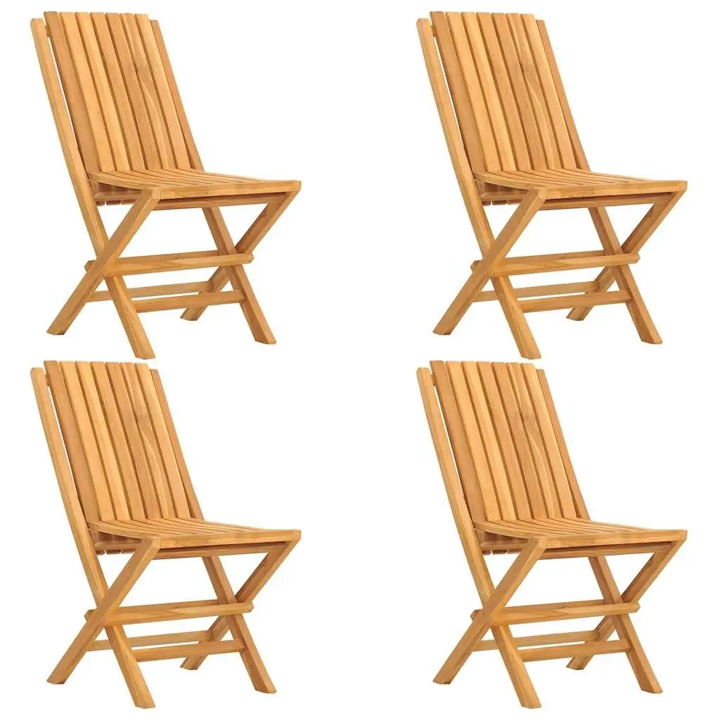 5 Piece Garden Dining Set Outdoor Furniture Table Chairs Brown Wood