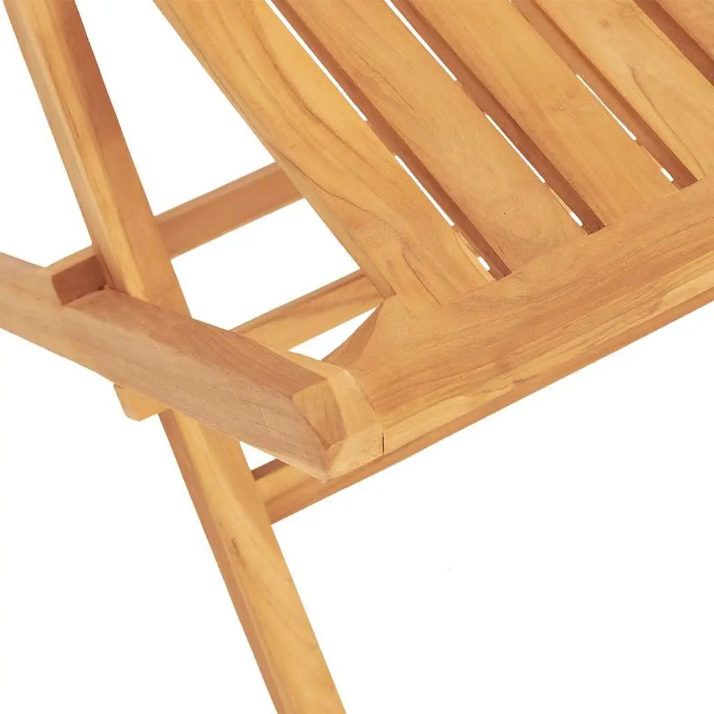 5 Piece Garden Dining Set Outdoor Furniture Table Chairs Brown Wood