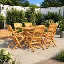 Versatile 7 Piece Garden Dining Set for Your Home