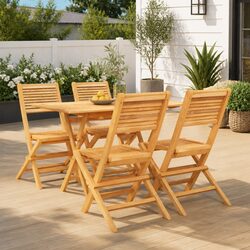 Ideal 5 Piece Garden Dining Set for Outdoor Gatherings