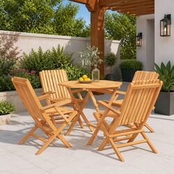 Ideal 5 Piece Garden Dining Set for Every Occasion