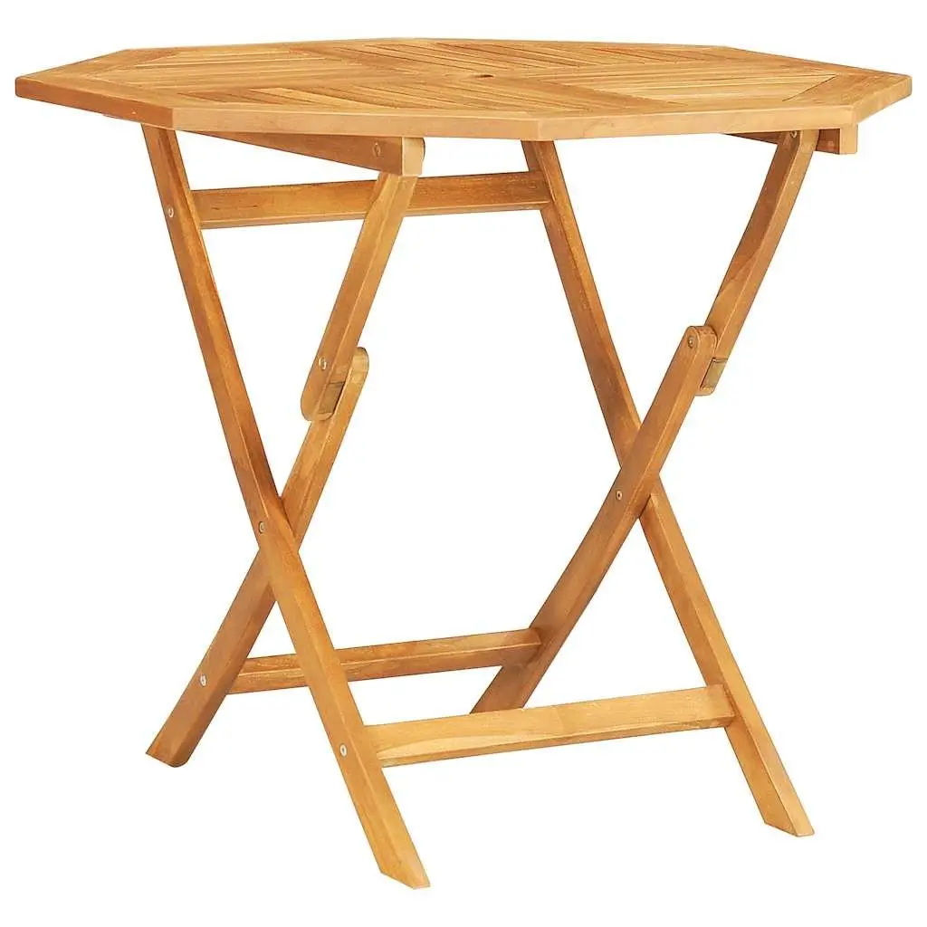 5-Piece Folding Wooden Garden Dining Set