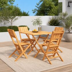 5 Piece Outdoor Dining Set: Ideal for Family Gatherings