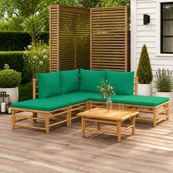 Versatile Bamboo Lounge Set for Any Outdoor Occasion