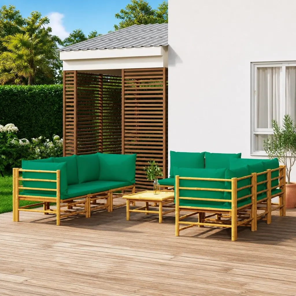 9 Piece Garden Lounge Set for Various Uses