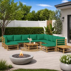 Perfect Bamboo Lounge Set for Your Garden or Patio