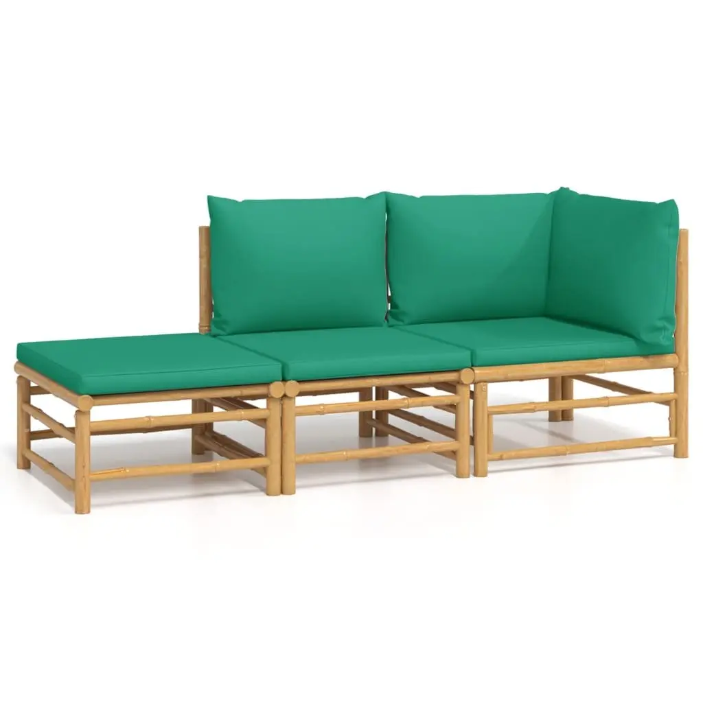Bamboo Lounge Set for Outdoor Relaxation