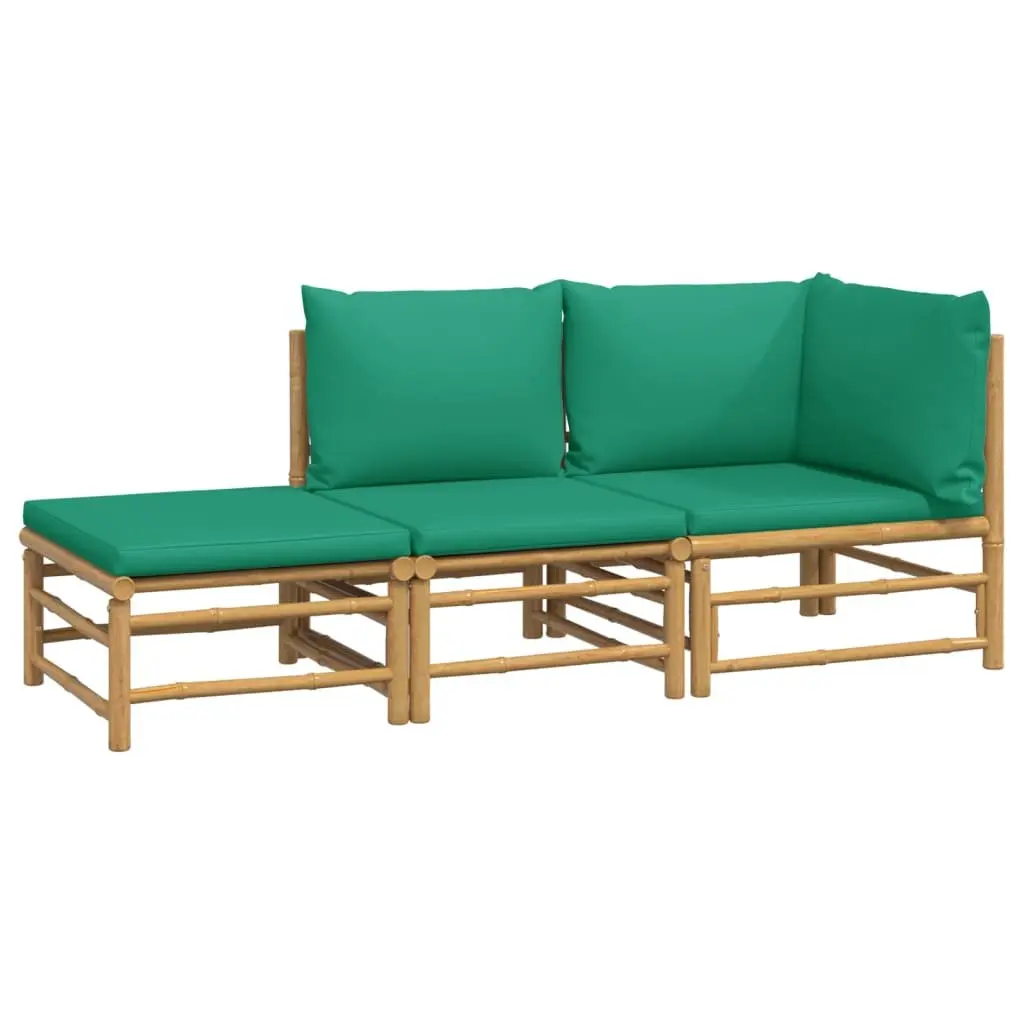 Bamboo Lounge Set for Outdoor Relaxation