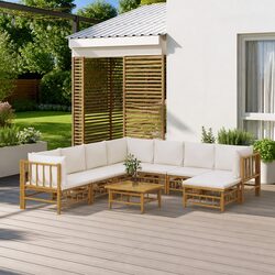 Versatile Bamboo Lounge Set for Your Outdoor Living Area
