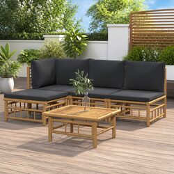 Practical Bamboo Garden Lounge Set for Every Occasion