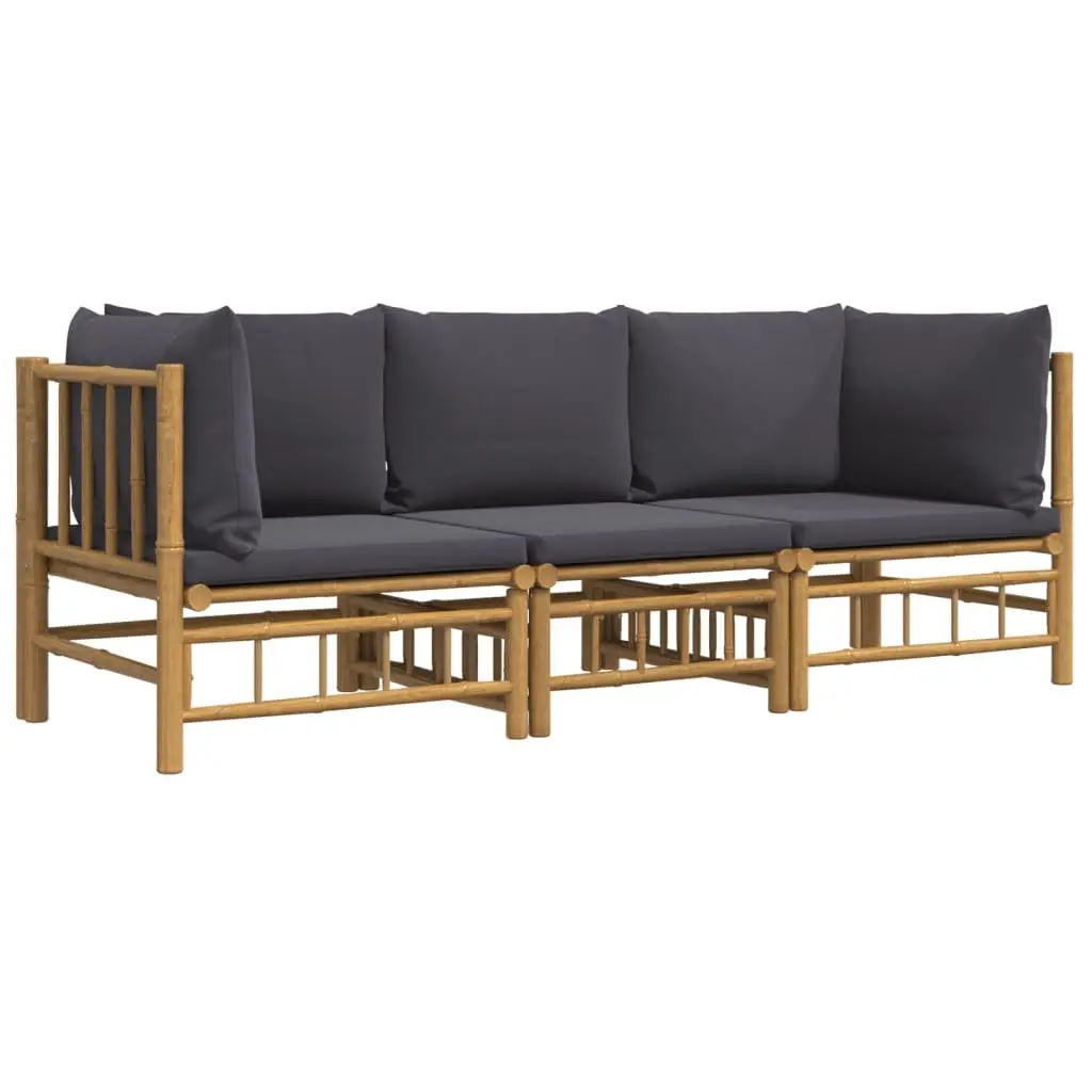 Bamboo Garden Lounge Set for Outdoor Use