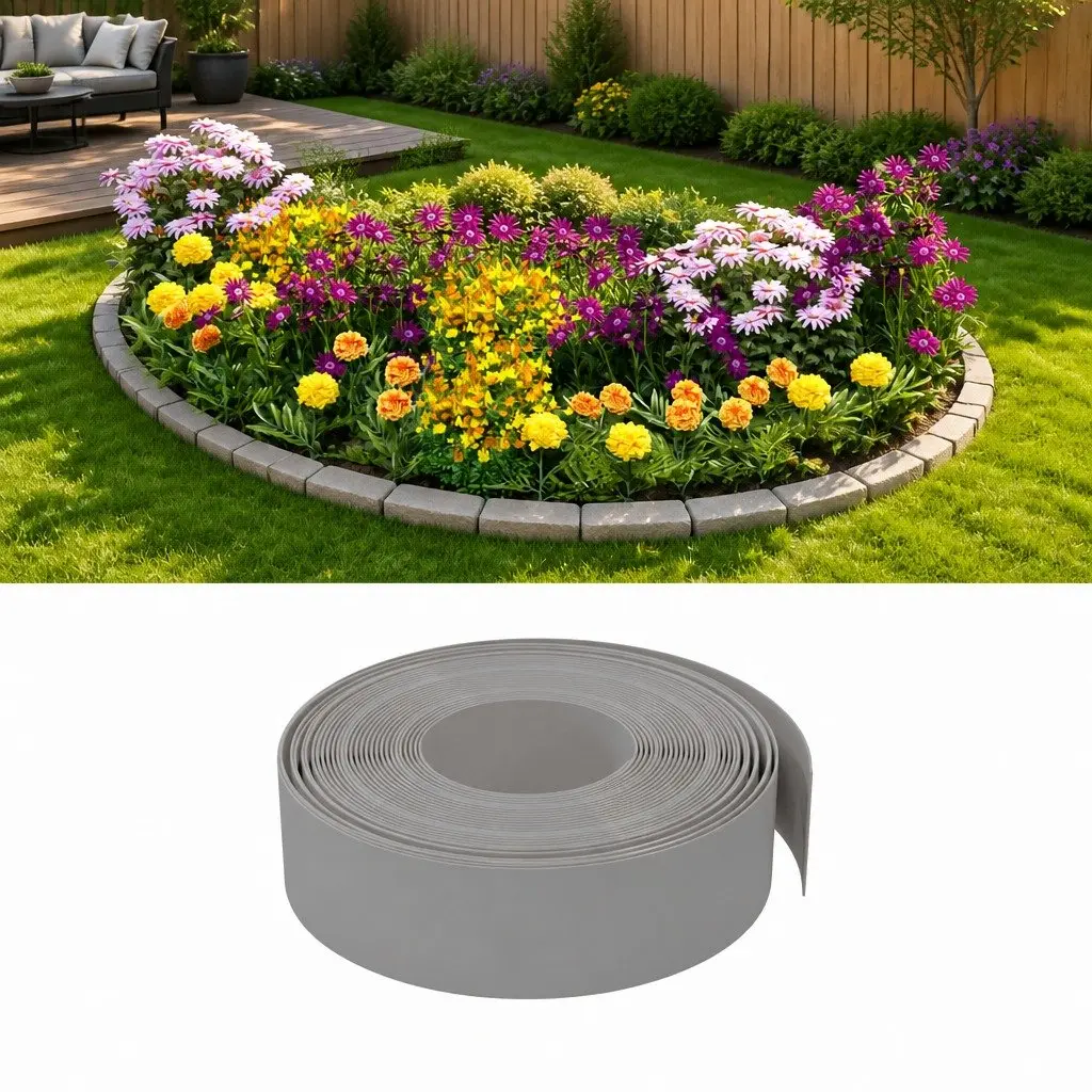 Garden Edging Strips for Pathways and Flower Beds