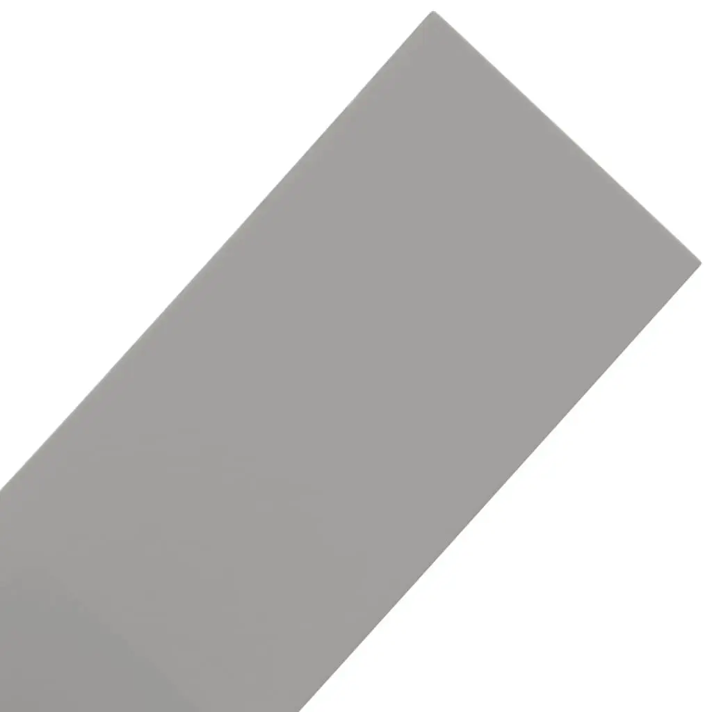 Garden Edging Borders Polyethylene 10 m Grey 5 Pieces Flexible Lawn Edge Flower Bed Path Trim