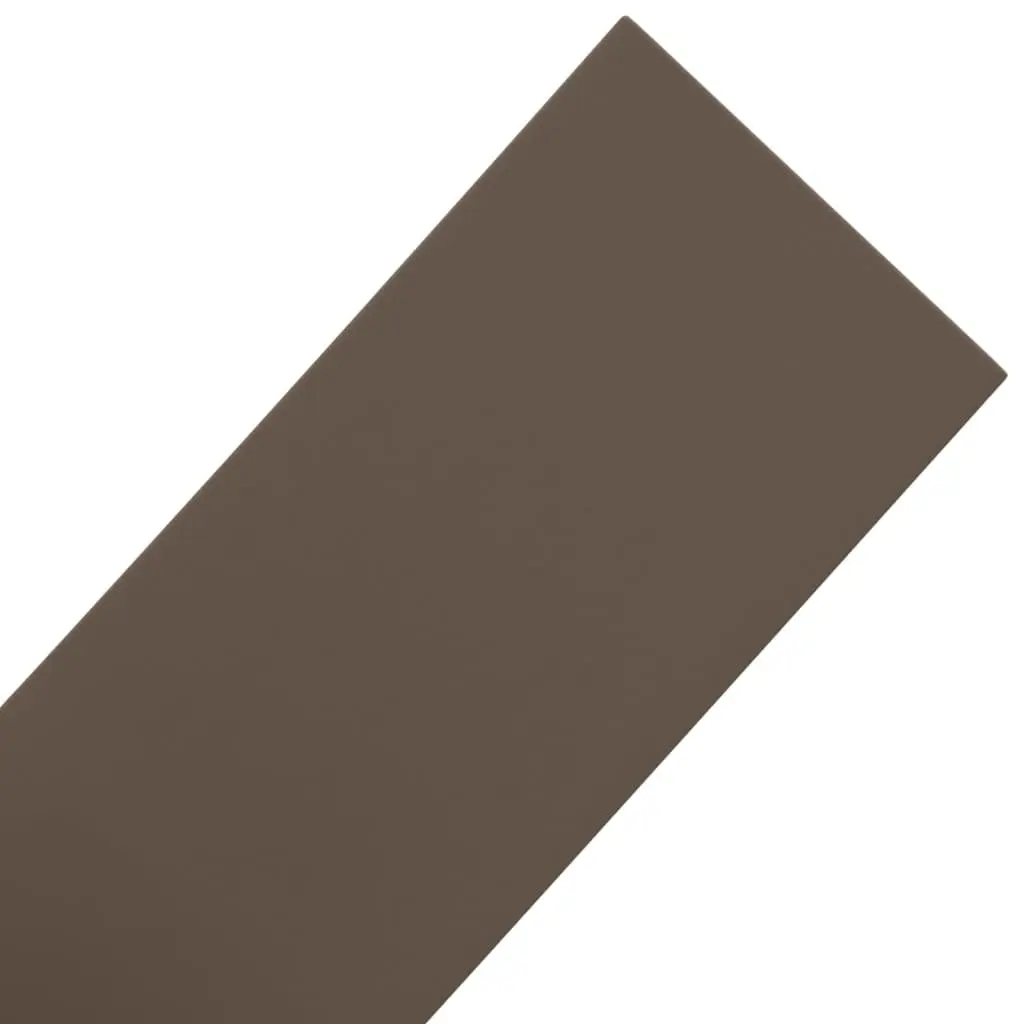 Garden Edging Border Polyethylene 10 m Brown Flexible 4 Pieces