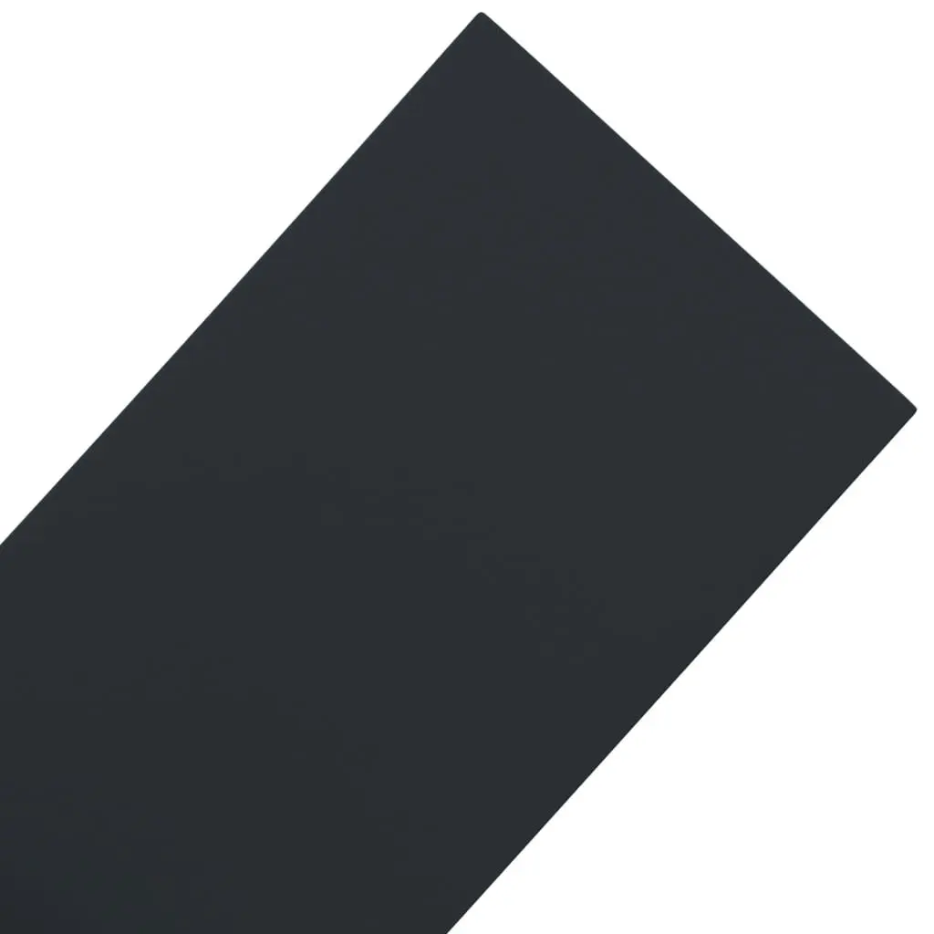 Garden Edging Borders Flexible Polyethylene 10m Black 5 Piece Set