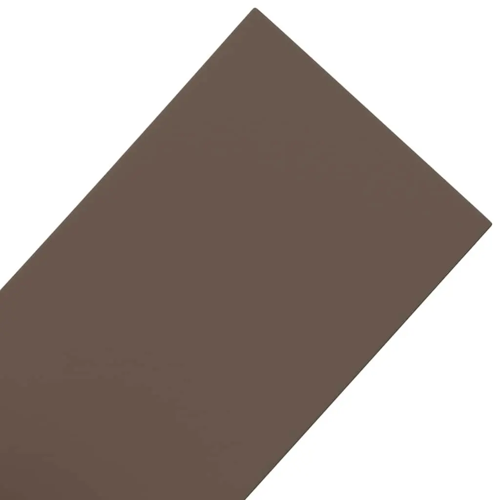 Garden Edging 3 pcs Brown 10 m 20 cm Flexible Lawn Border Flower Bed Edger