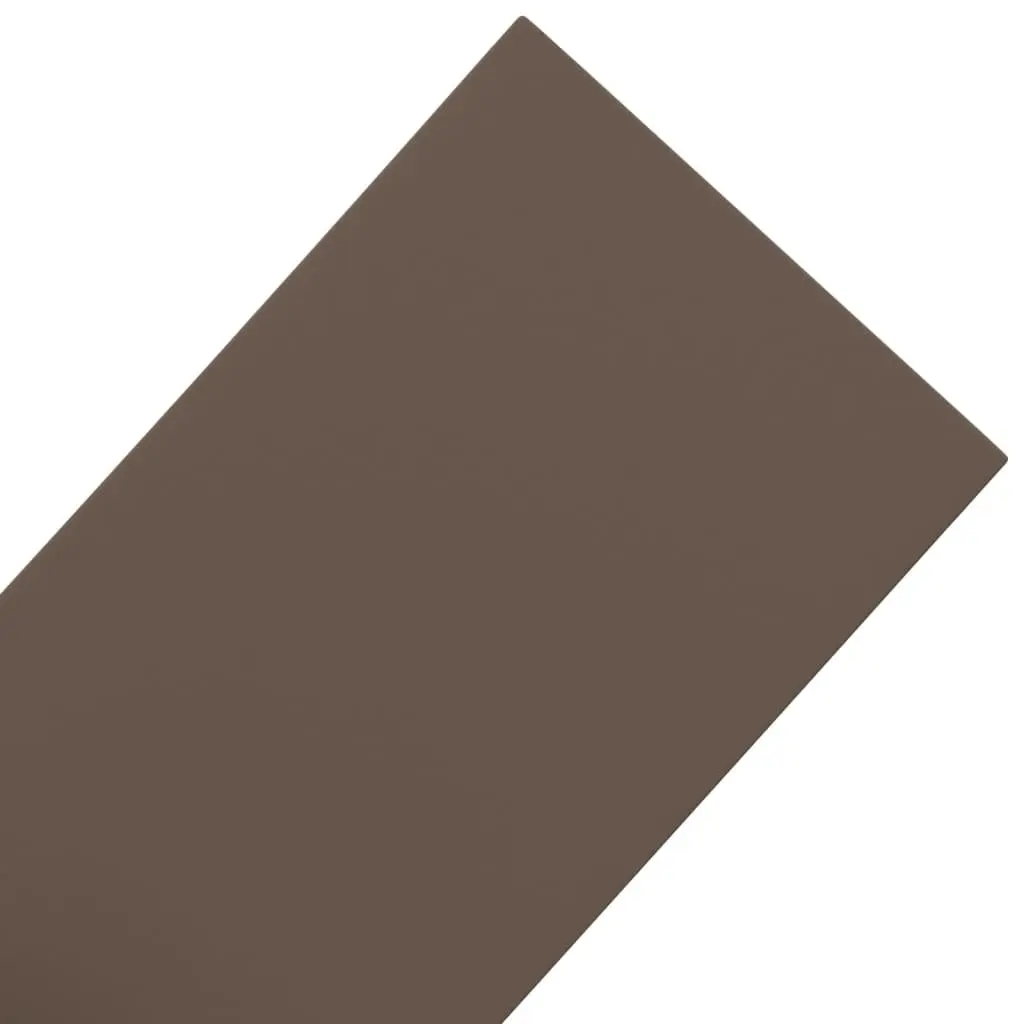 Garden Edging 4 pcs Brown 10 m 20 cm Flexible Border Lawn Path Flower Bed