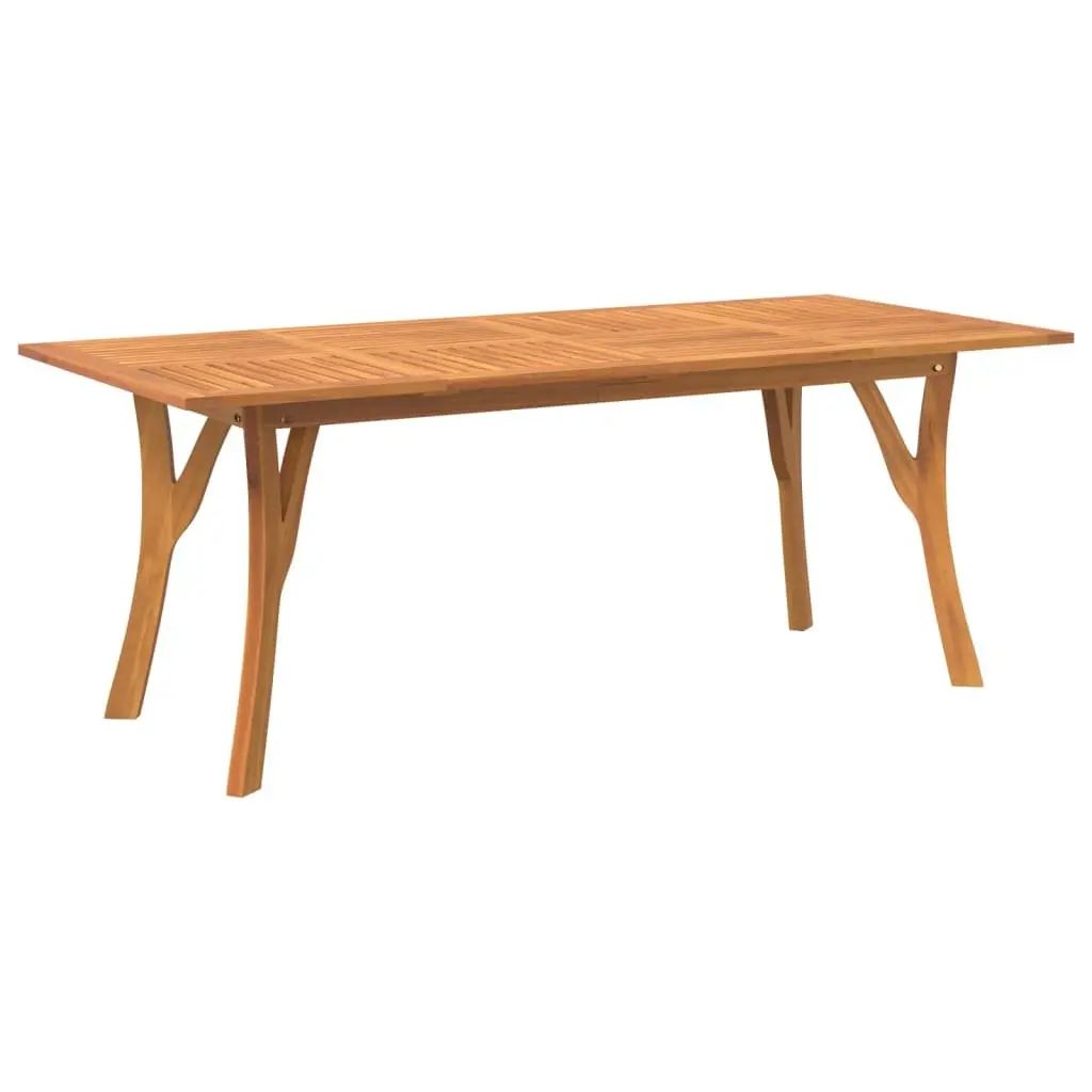 9-Piece Garden Dining Set in Solid Acacia Wood