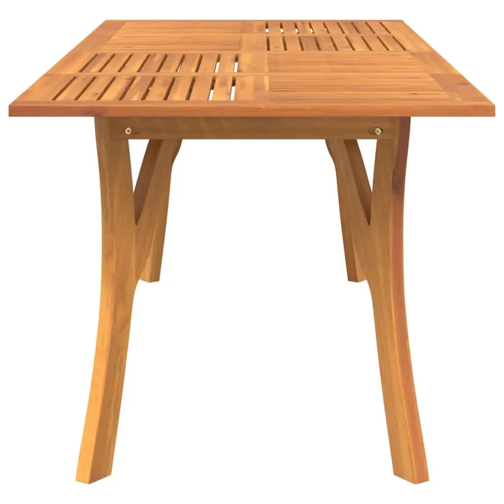 9-Piece Garden Dining Set in Solid Acacia Wood