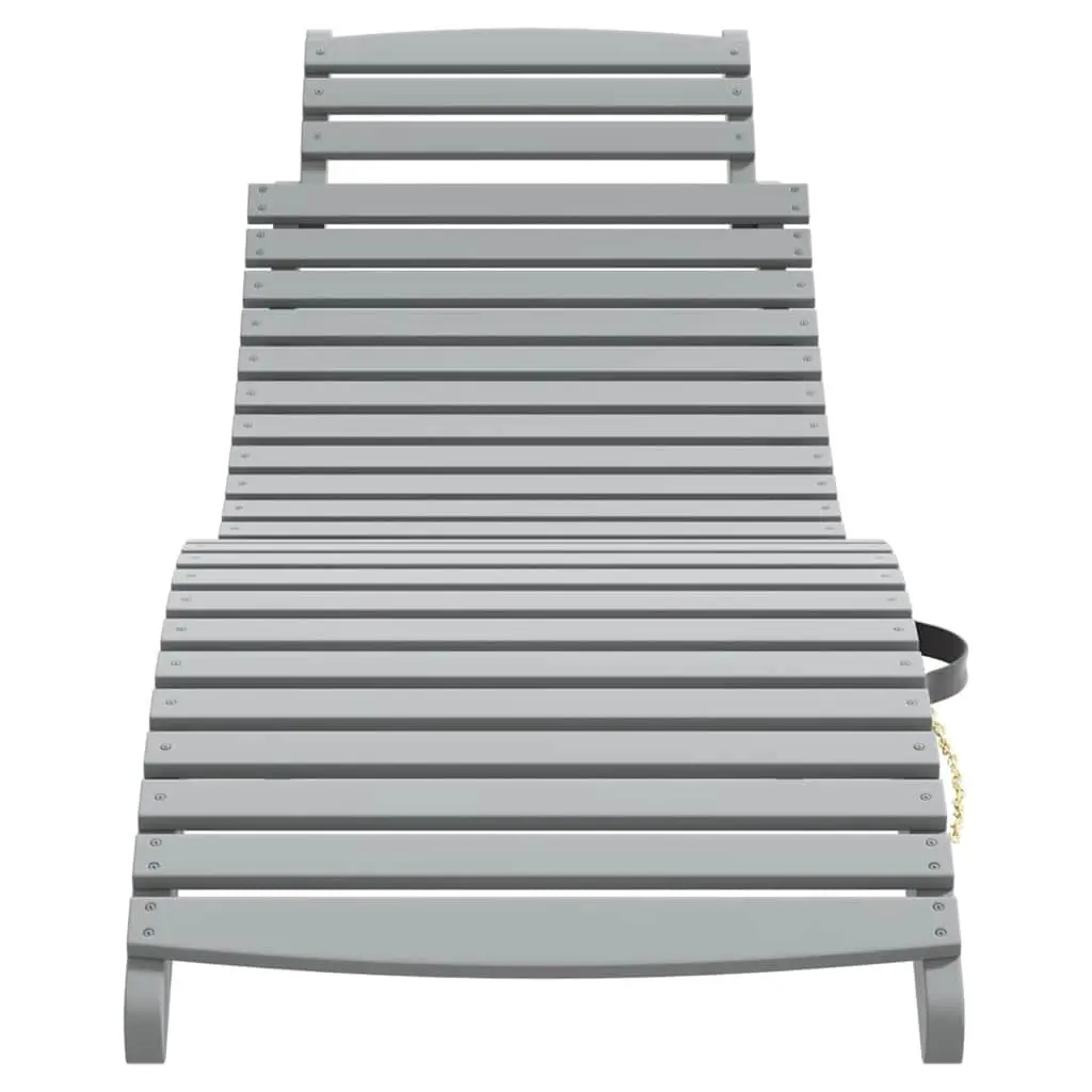 Grey Sun Loungers for Pool and Patio