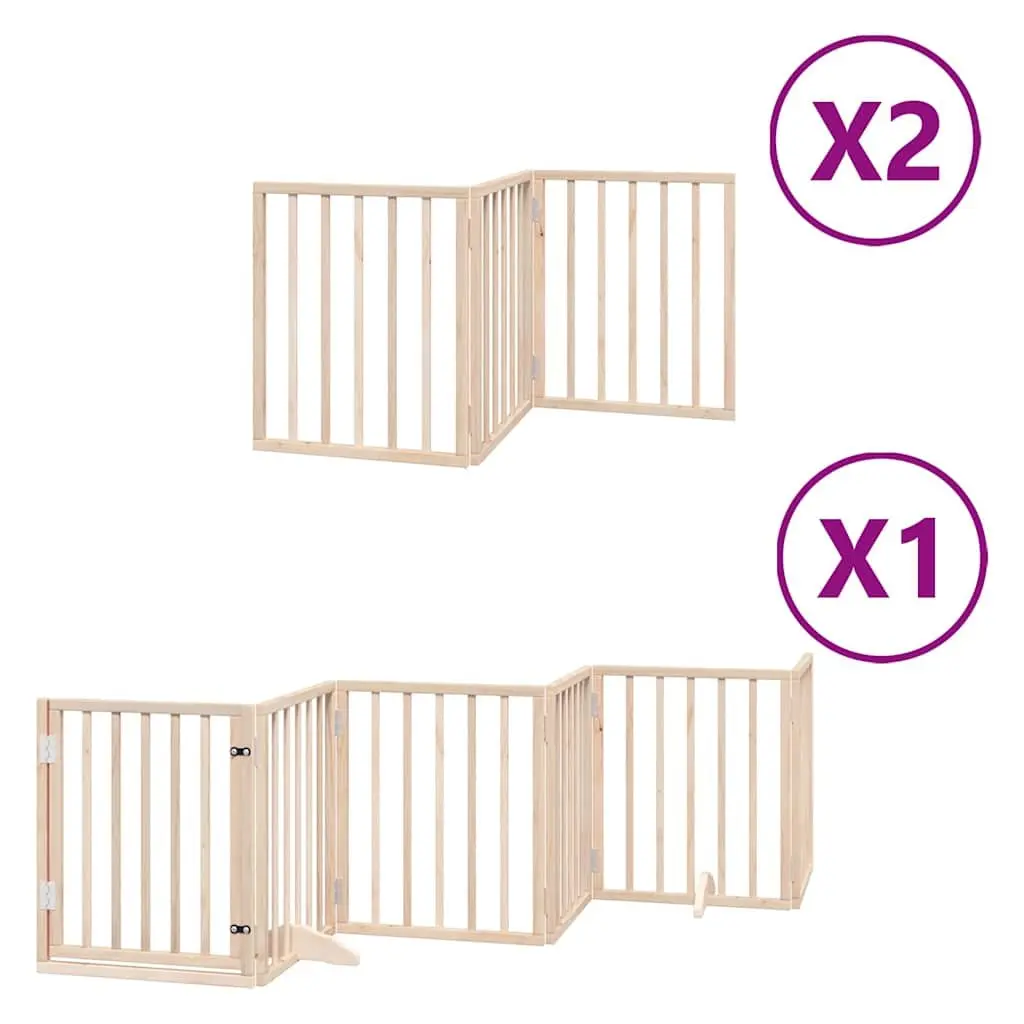 Dog Gate for Various Home Settings, 12 Panels