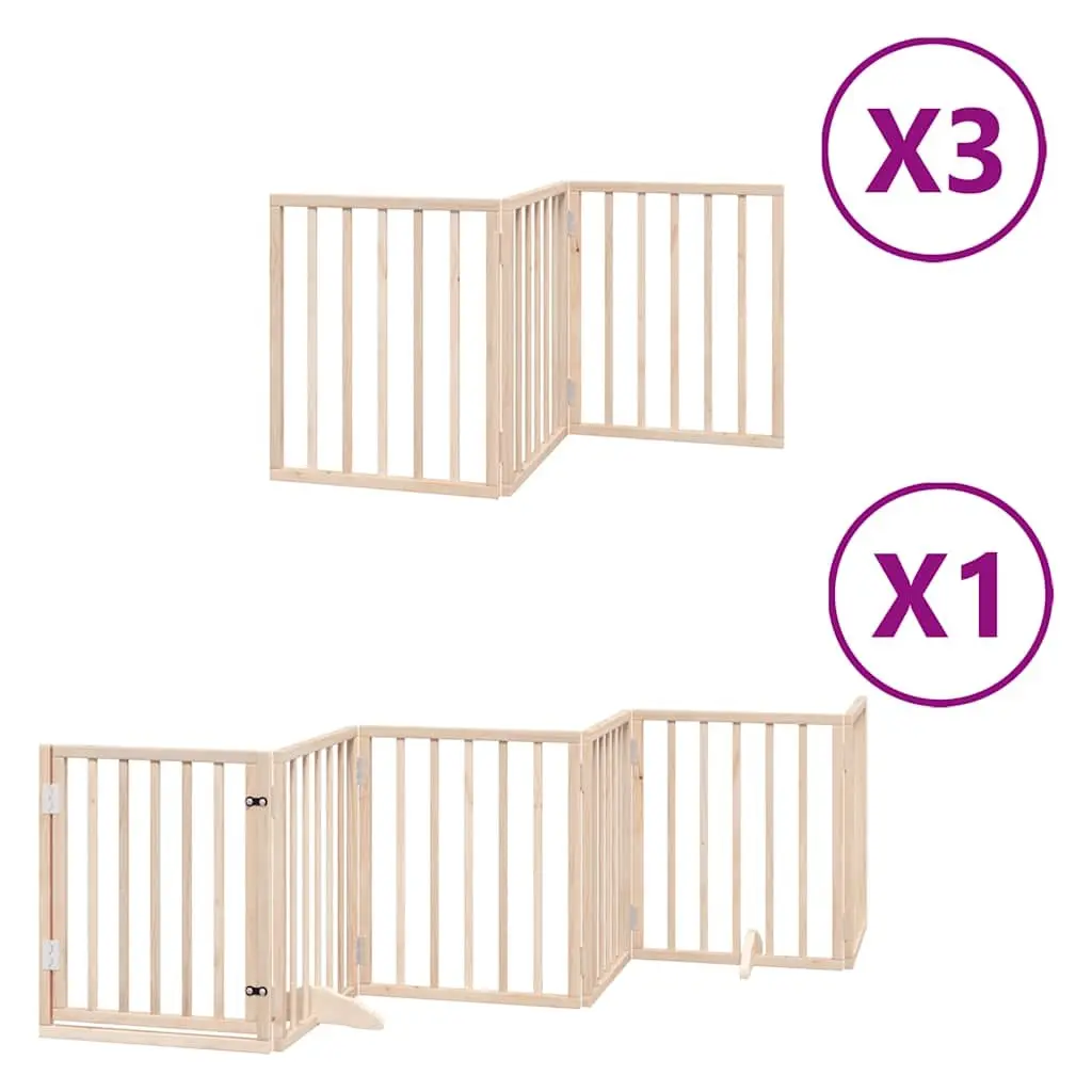 15-Panel Dog Gate for Home Use, 750cm Length