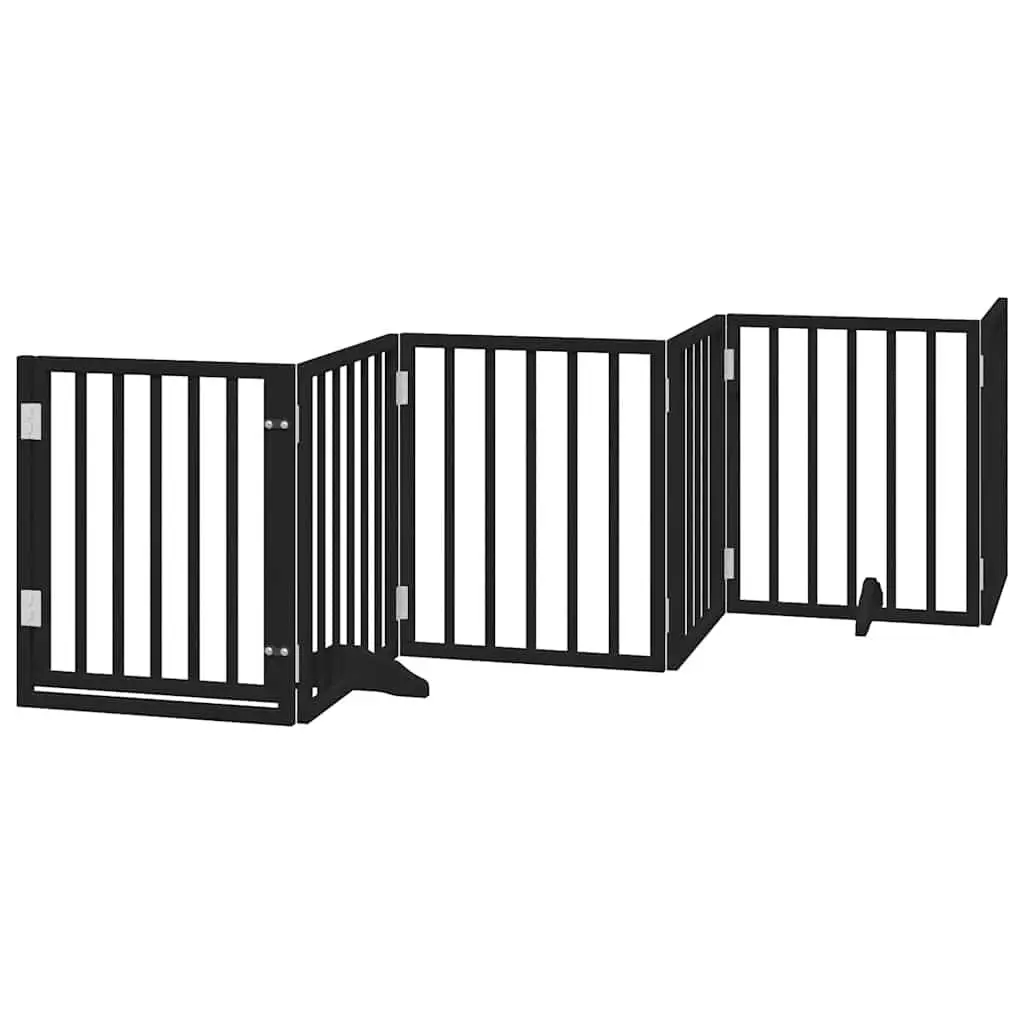 15-Panel Dog Gate for Stairs and Doorways