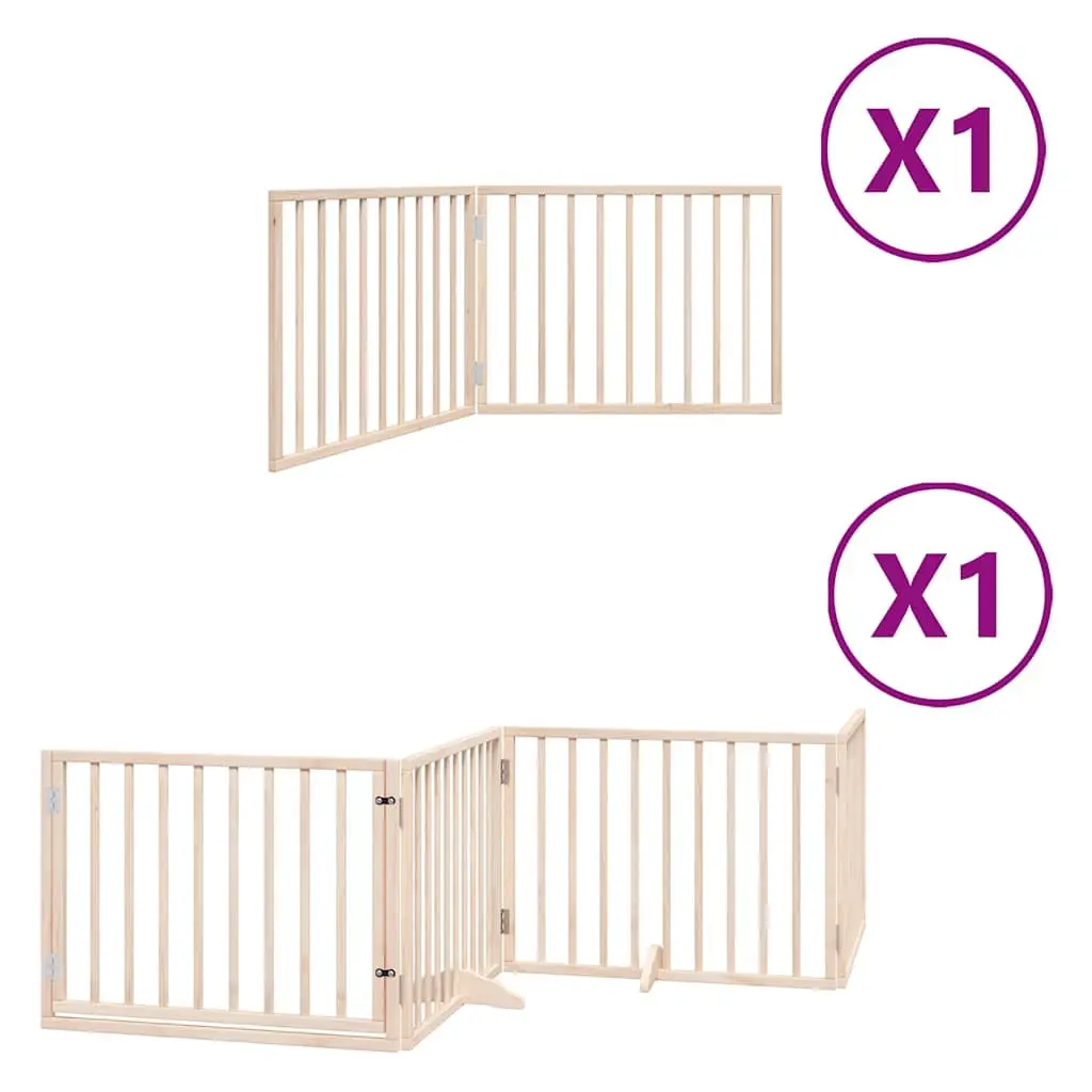 6 Panel Dog Gate for Indoor Use