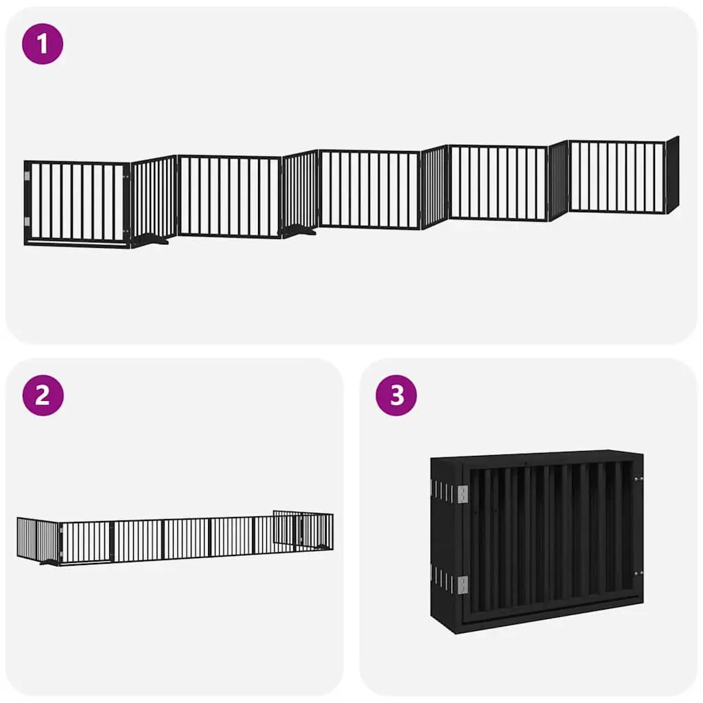 10-Panel Foldable Dog Gate