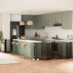 Practical Dog Gate for Living Areas and Doorways