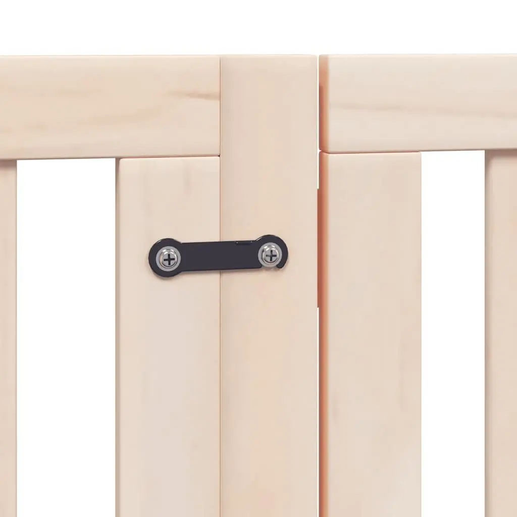 Foldable Dog Barrier with Secure Door Panel