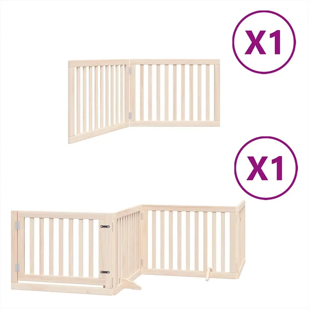 6-Panel Dog Gate for Safe Pet Containment