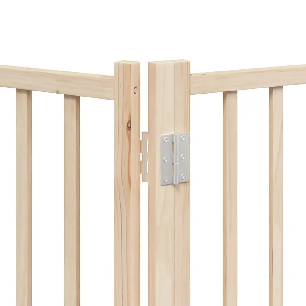 12-Panel Dog Gate for Home Safety