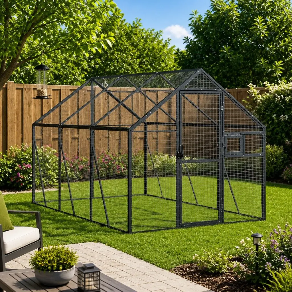 Bird Aviary for Home and Garden Use