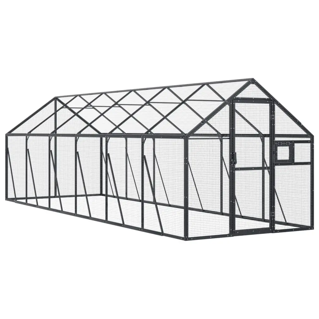 Bird Aviary 1.79x6x1.85 m for Home Use